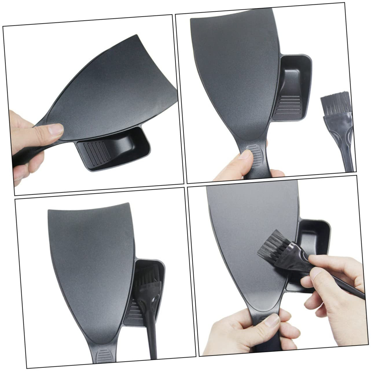 2Sets Professional Hair Coloring Kit Highlighting Board Dyeing Board for Hair Balayage