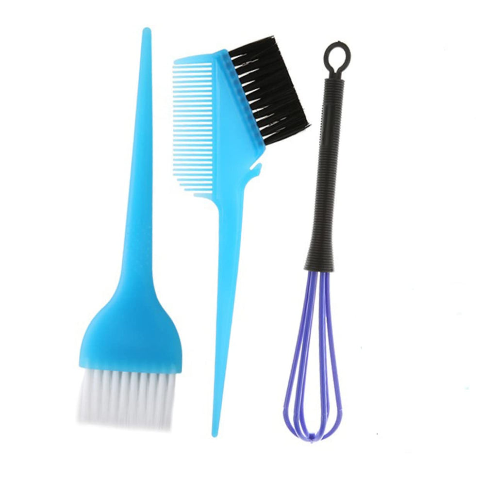 5Pcs Hair Dye Tools Set Professional Hair Coloring Kit Mixing Bowl Whisk Earmuffs Brush Washable for Salon Home Use