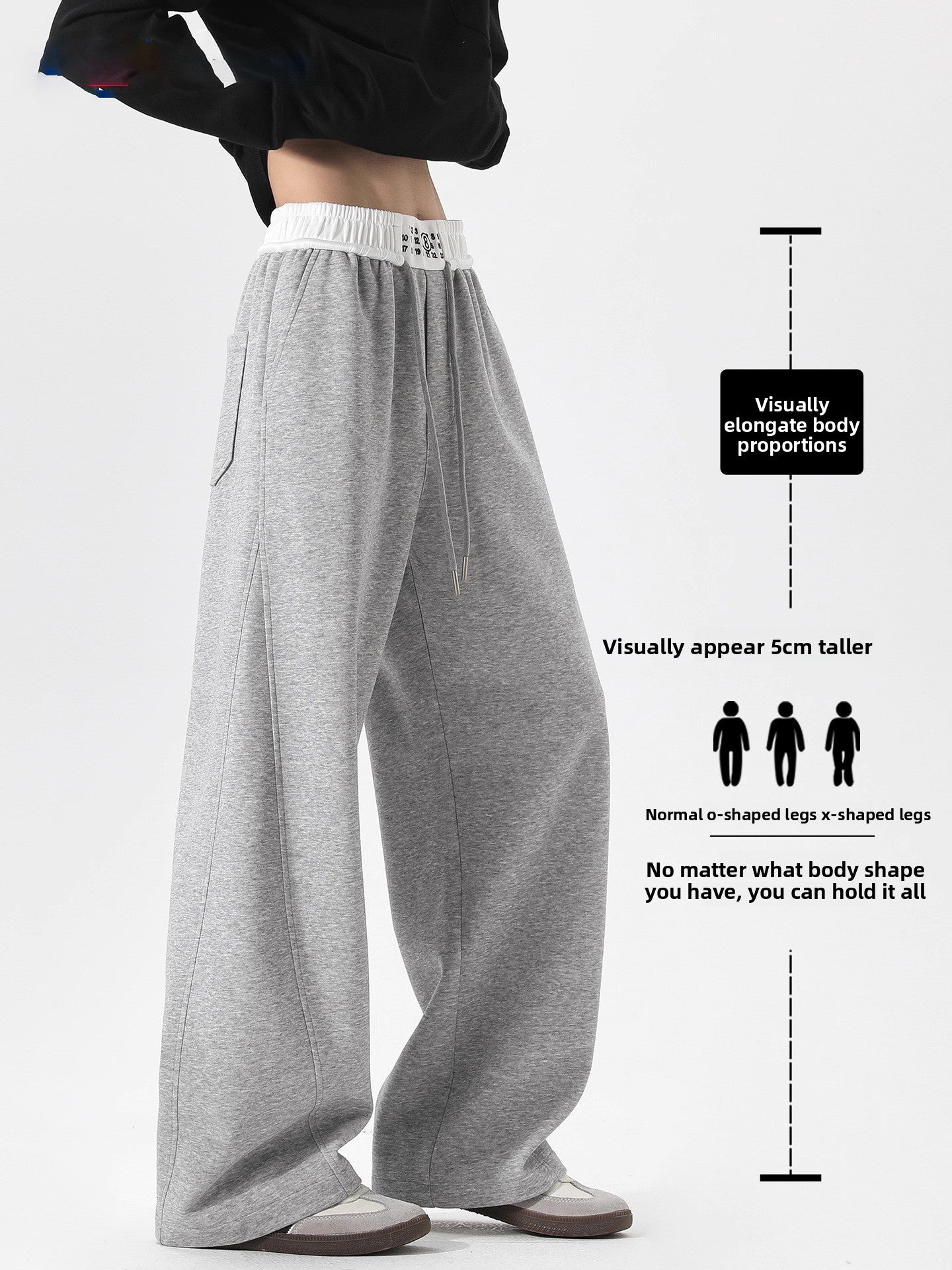 Men's Wide Leg Casual Sweatpants