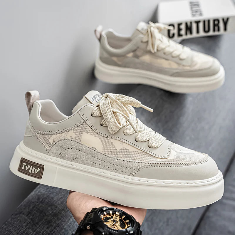 [Factory Direct Sales] 2025 New Men's Shoes Fashion Versatile Board Shoes Sports Trend Casual Shoes