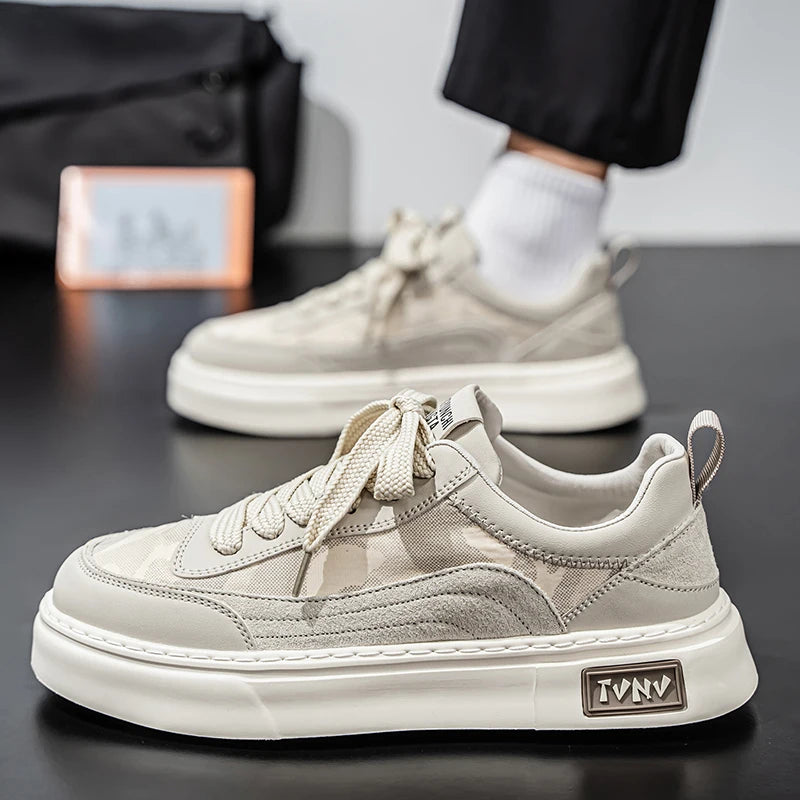 [Factory Direct Sales] 2025 New Men's Shoes Fashion Versatile Board Shoes Sports Trend Casual Shoes