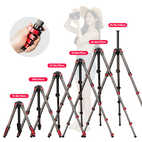 **Travel Master Carbon Fiber Tripod™**