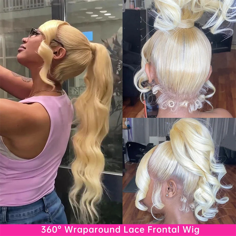 Blonde Elegance 360 Lace Wig™