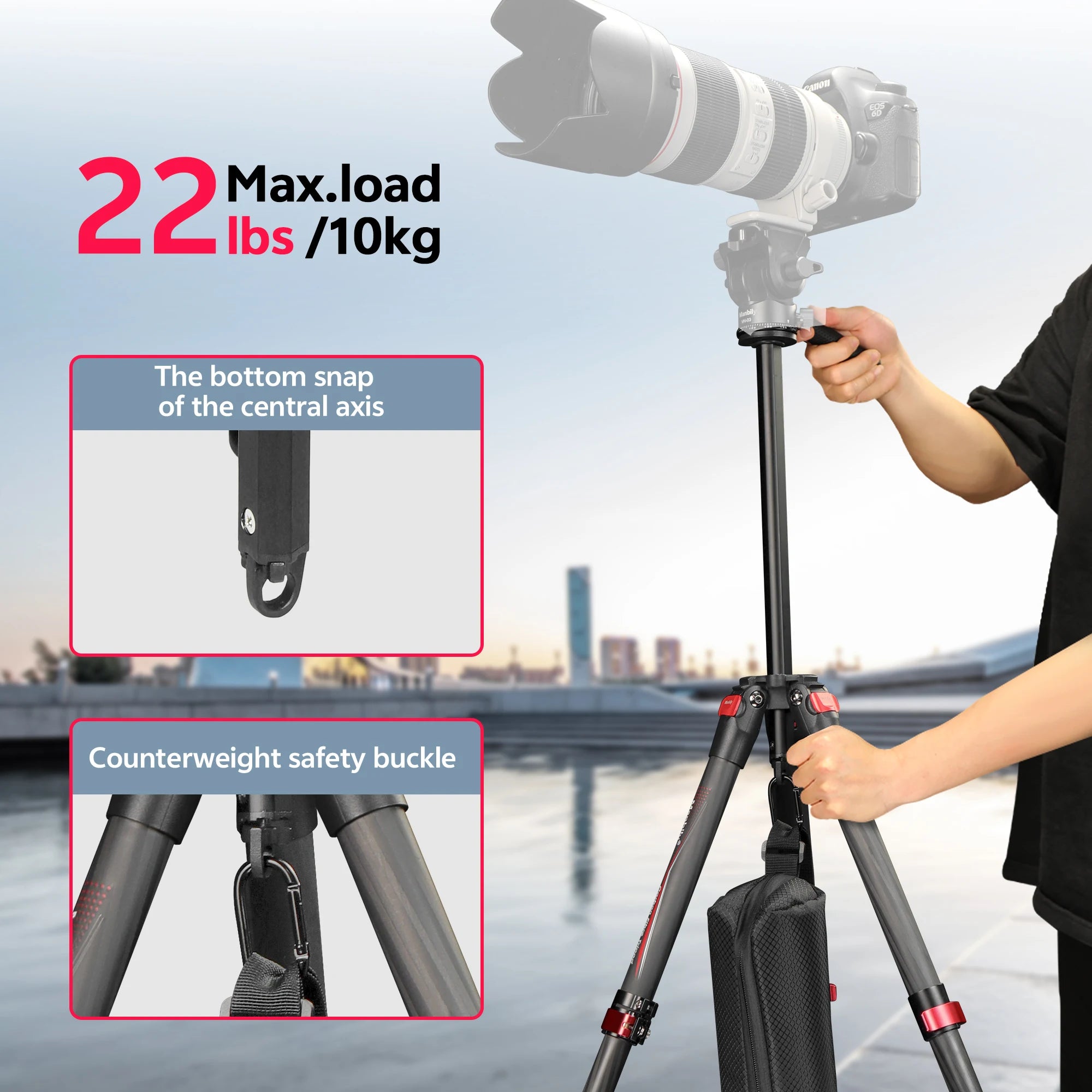 **Travel Master Carbon Fiber Tripod™**