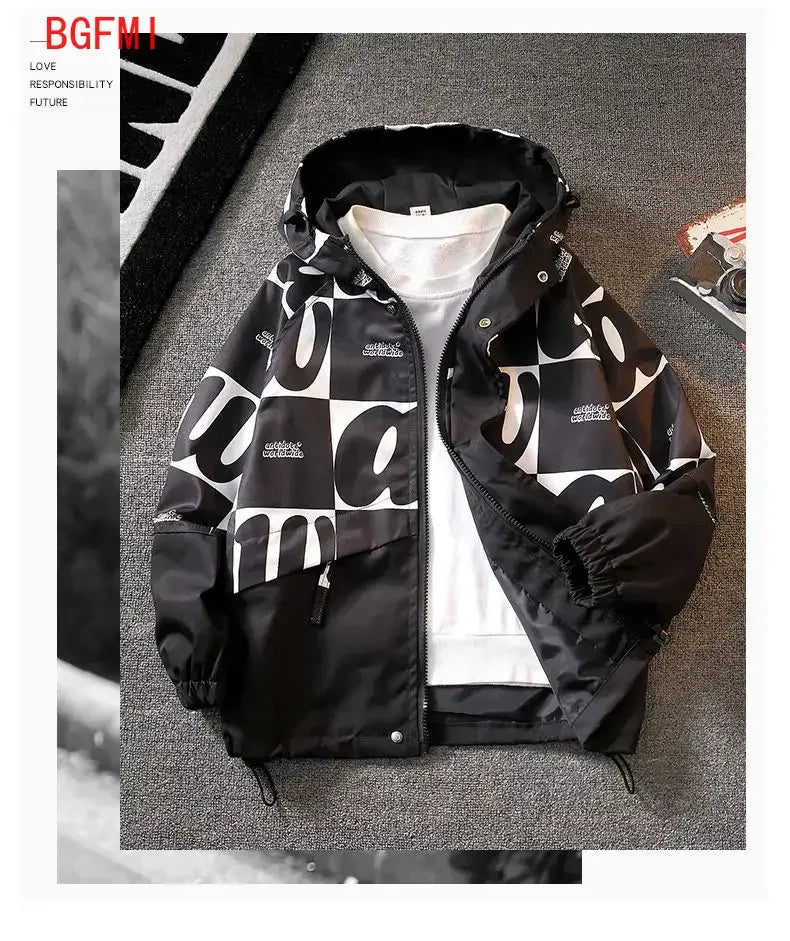 Stylish Adventure Windbreaker Jacket