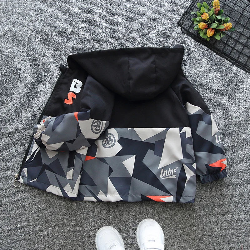 Adventure-Ready Windbreaker for Boys