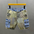 Designer Hip-Hop Patchwork Summer Shorts