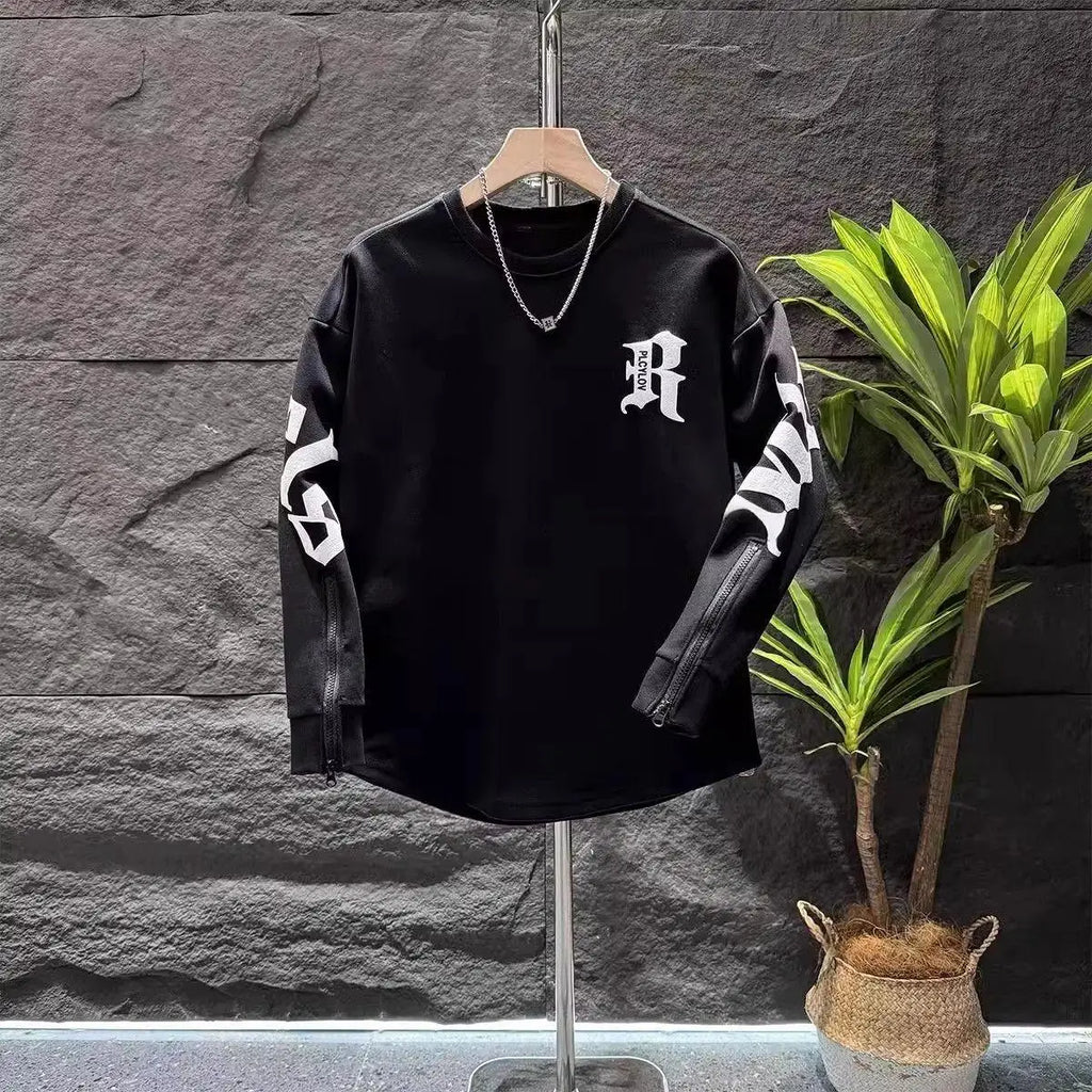 Urban Edge Zipper Sleeve Sweatshirt