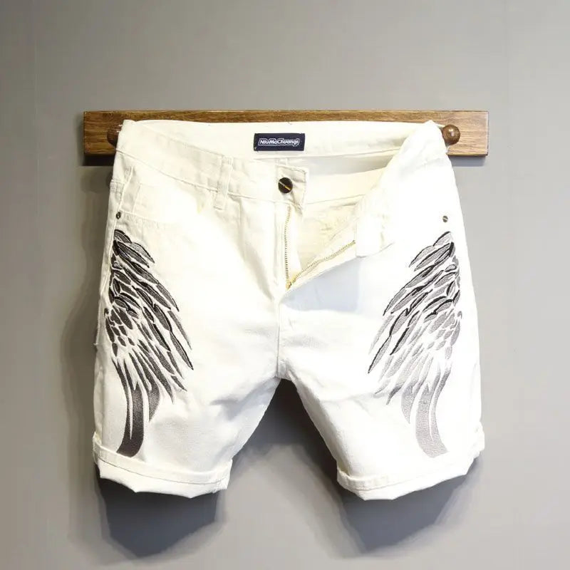 Summer Style Ripped Denim Shorts