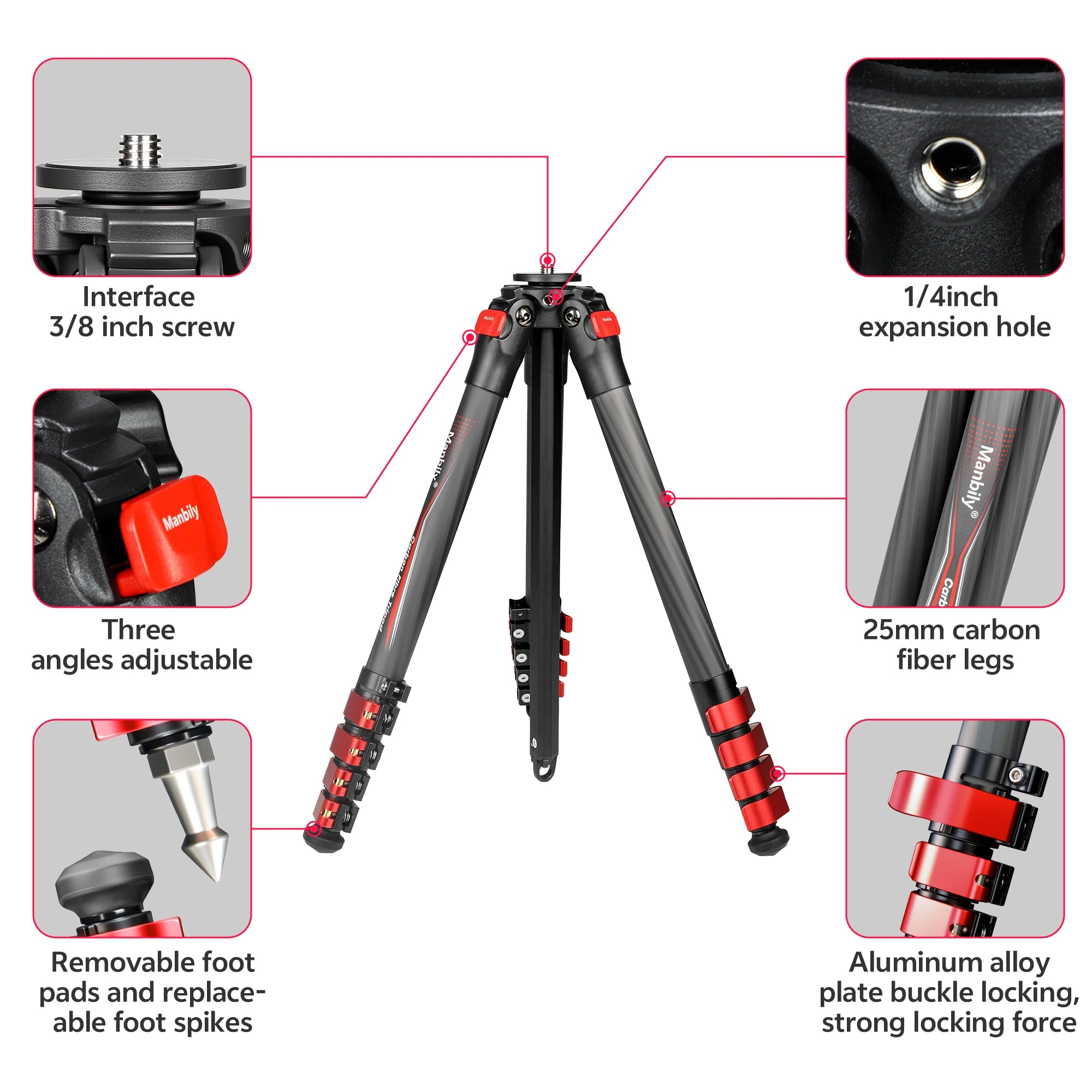 **Travel Master Carbon Fiber Tripod™**