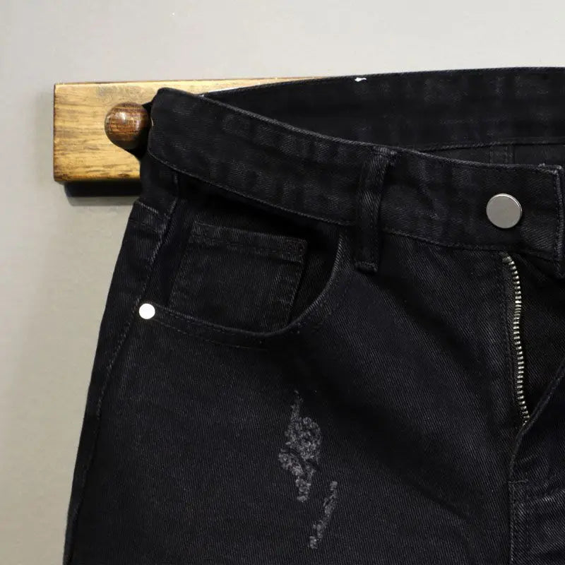 Summer Style Ripped Denim Shorts