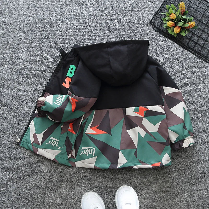 Adventure-Ready Windbreaker for Boys