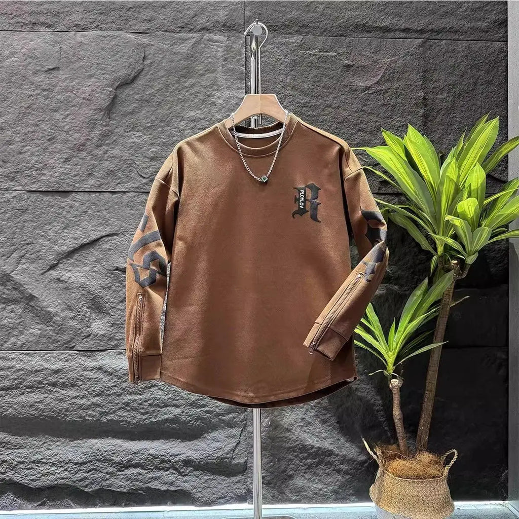 Urban Edge Zipper Sleeve Sweatshirt