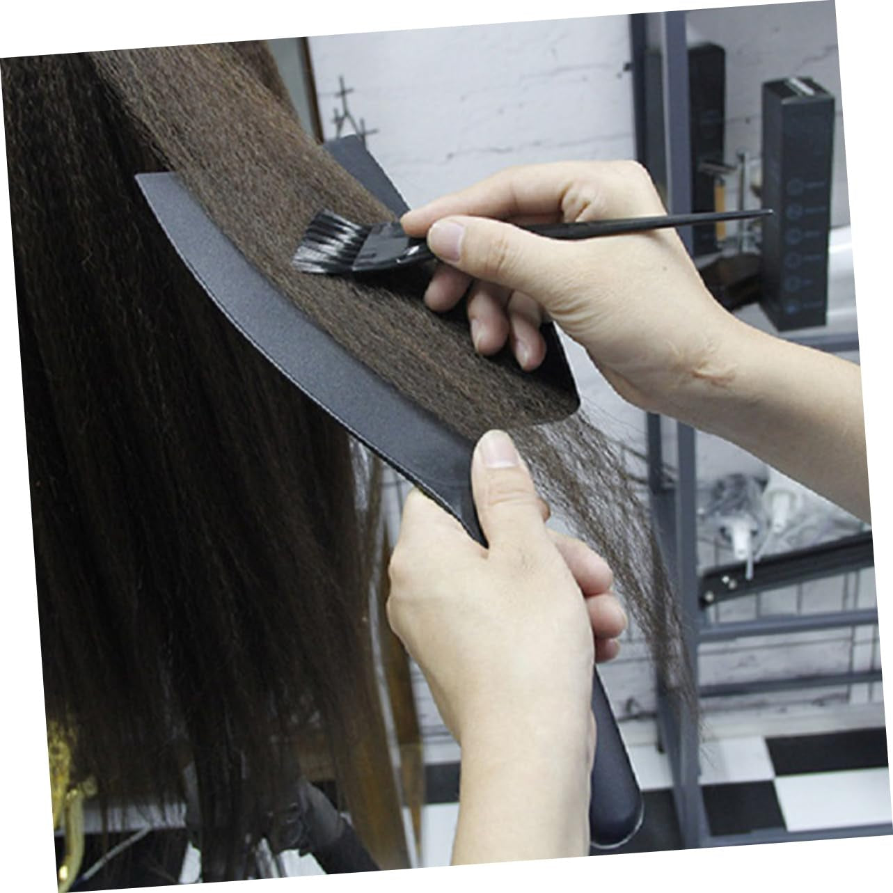 2Sets Professional Hair Coloring Kit Highlighting Board Dyeing Board for Hair Balayage