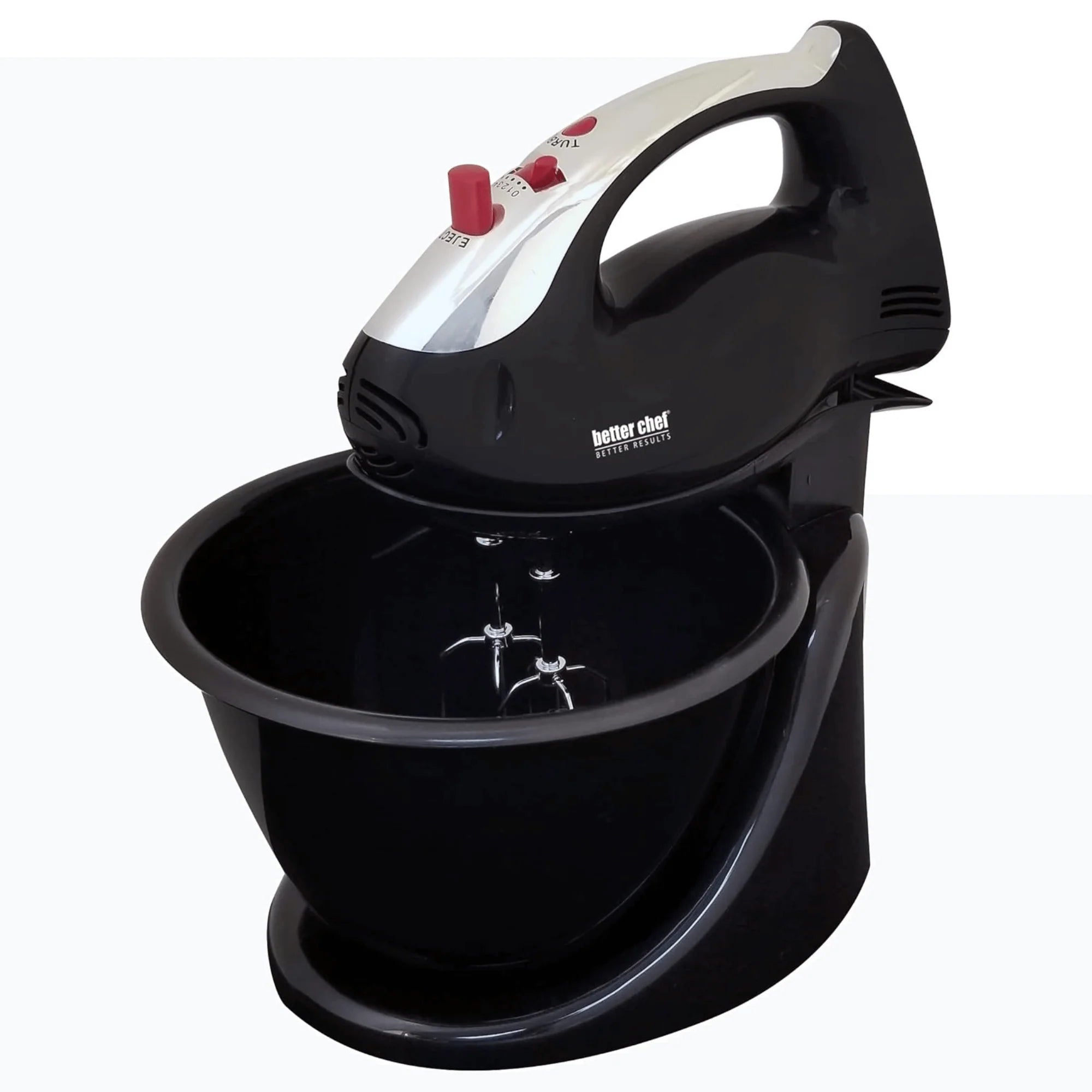 Better Chef 200 Watt Stand/Hand Mixer with Mixing Bowl