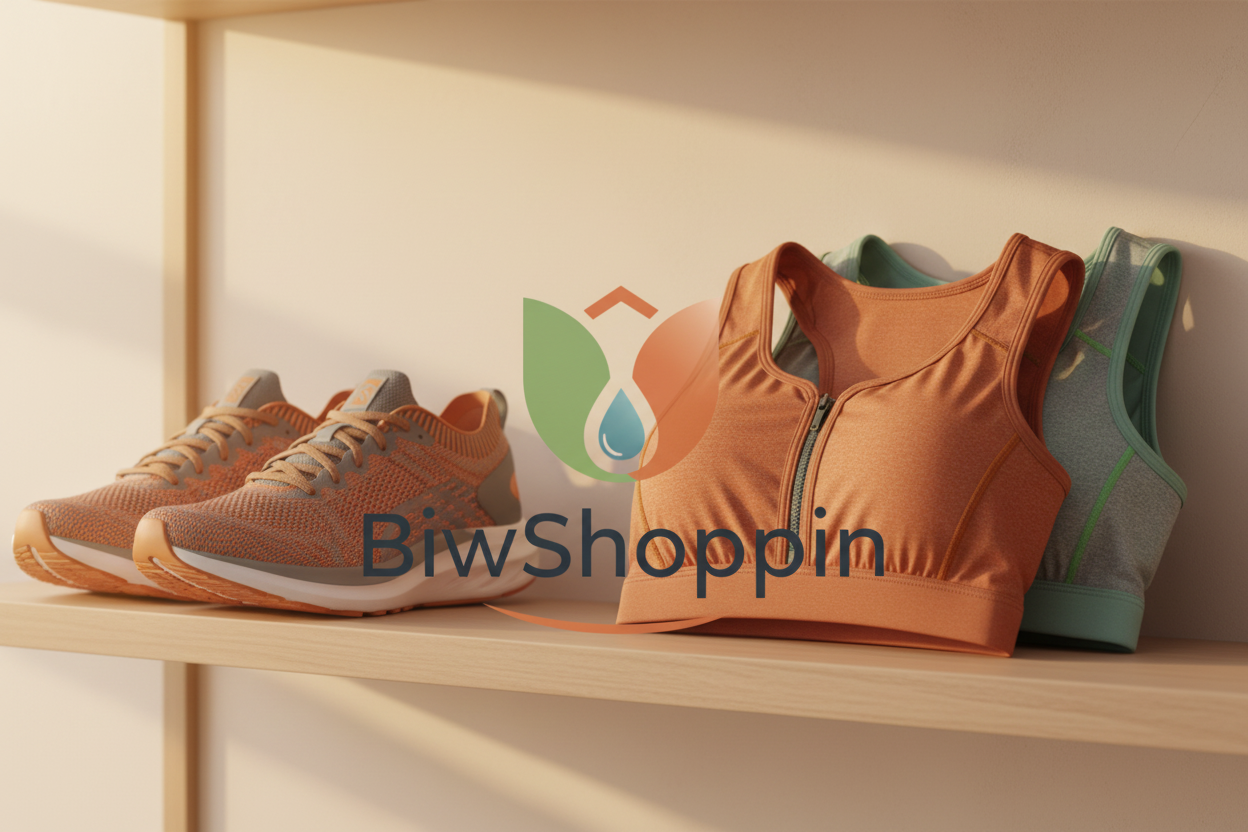 BiwShoppin Store Promo with Shoes and Sport Vest