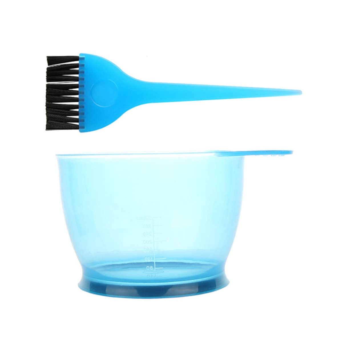 5Pcs Hair Dye Tools Set Professional Hair Coloring Kit Mixing Bowl Whisk Earmuffs Brush Washable for Salon Home Use