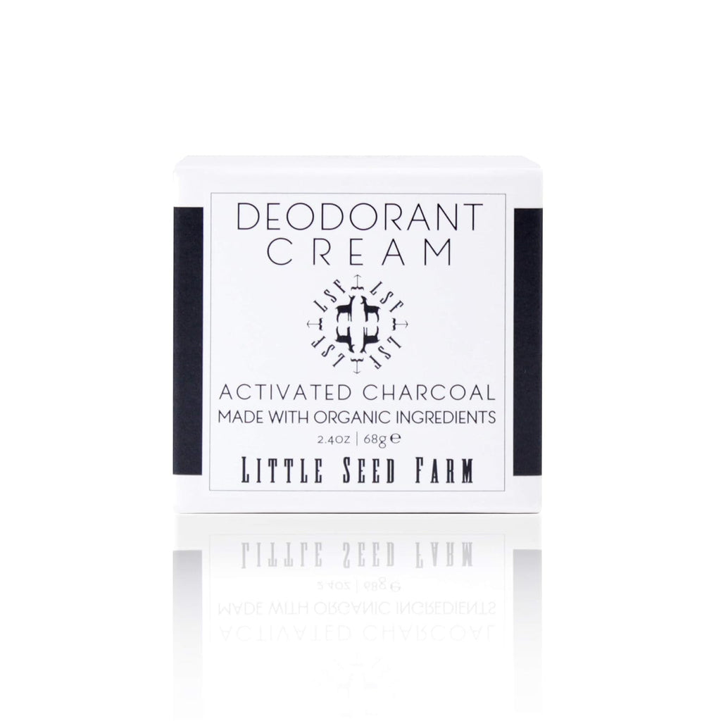 All Natural Deodorant Cream - Activated Charcoal - Aluminum Free Deodorant for Women or Men, Net Wt. 2.4Oz | 68G